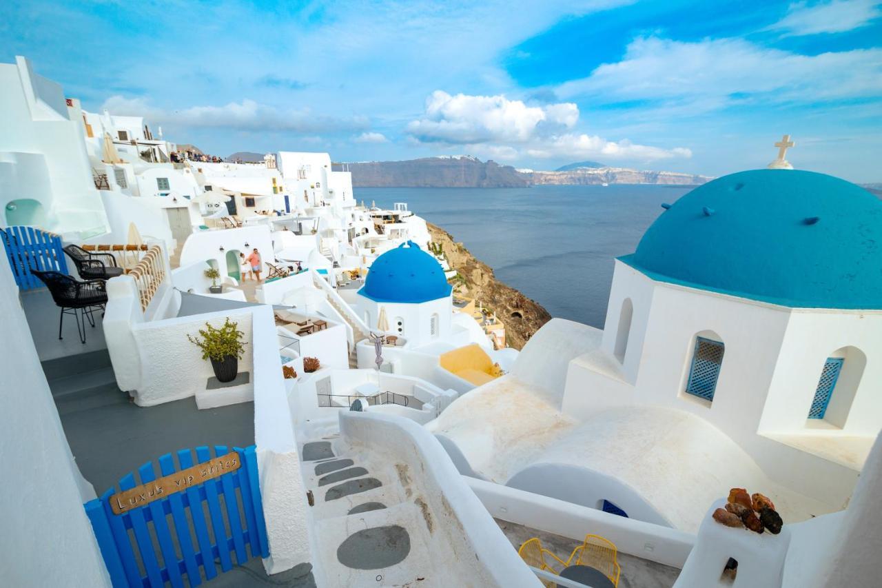 Luxus Vip Suites Oía Dış mekan fotoğraf